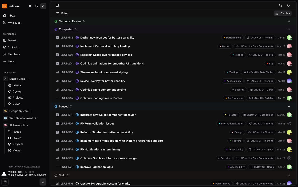ln_dev7's tweet photo. Open-source template for your management projects  

GitHub : https://t.co/BQNravXTmG https://t.co/g7IhX6WWFa
