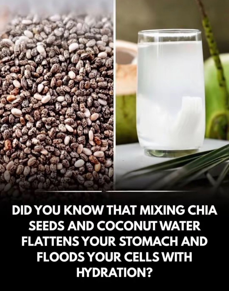 powermatrixs's tweet photo. 8. Chia seeds &amp; Coconut water https://t.co/k3soLEzB5b