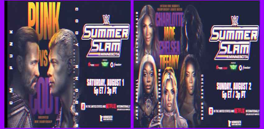 headlinesurfer's tweet photo. https://t.co/szxjAfwrjO 
WRESTLING REWIND: WWE Summerslam features 12 matches over two nights: Saturday &amp; Sunday https://t.co/ngcsdzytOD