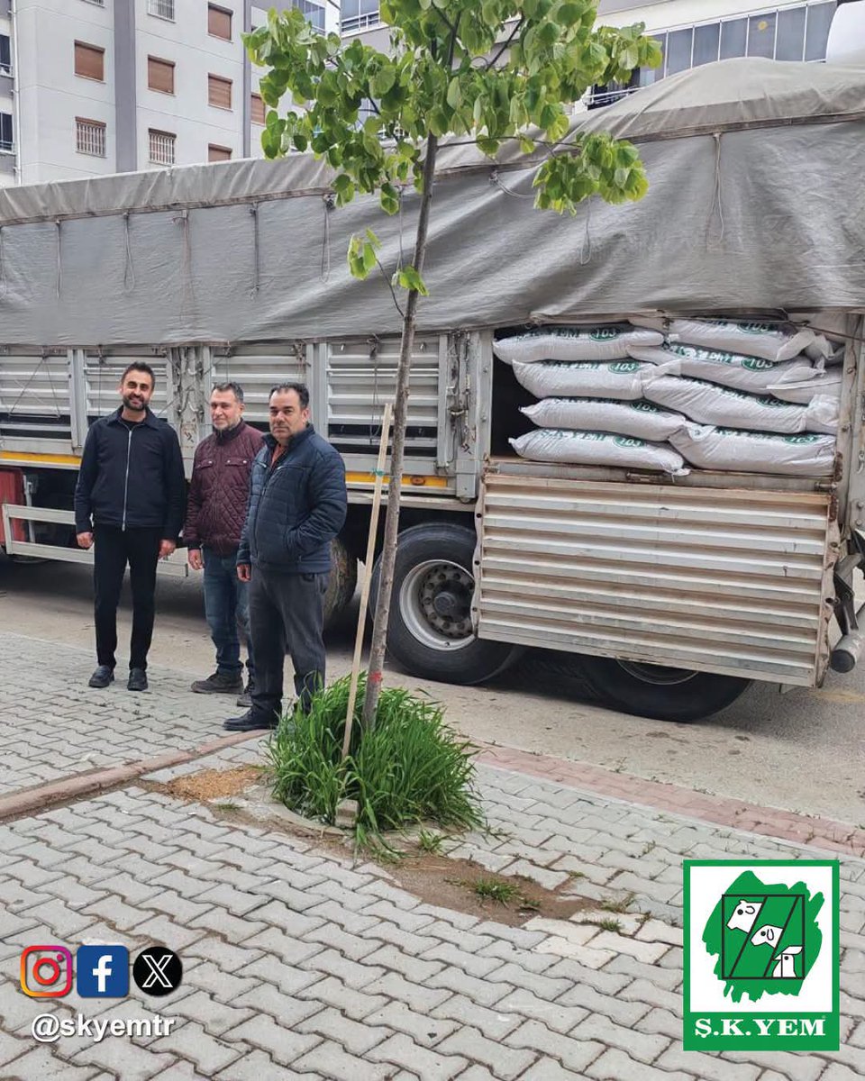 skyemtr's tweet photo. Konya, Kulu bayimiz Doğan Tarım ürünlerini ziyaret edip saha çalışmaları ve müstahsil ziyaretlerini değerlendirdik. İş ortaklarımız Ali ve Zalif Doğan beylere hayırlı işler diliyoruz. #şkyem. Bereketli olsun.  

#yem #besi #süt #koyun #toklu #hayvancılık #kulu #konya https://t.co/JQ9da82Qbj