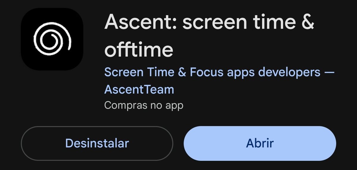 Velcake_'s tweet photo. @lelecagipc Kkkkk, é esse aqui amg, ele questiona e bota um tempo de espera pra caso vc realmente queira entrar no app, dá pra personalizar o texto q aparece, colocar outros apps como opção de troca e lista de motivos pelos quais vc tá abrindo ele. https://t.co/H6fXiNMjJW