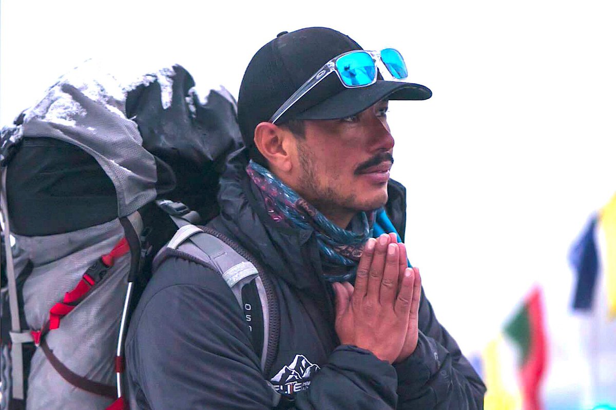 KTnepal's tweet photo. Extremely saddened by the news of the untimely demise of legendary mountaineer Nirmal Purja, affectionately known as 'Nims Dai.' We are profoundly proud of your legacy—your contributions to the world of mountaineering will never be forgotten. Nims Dai was truly born for the Himalayas, and he took his last breath where he belonged, in the lap of the high peaks.
Baikuntha Bas Hos!