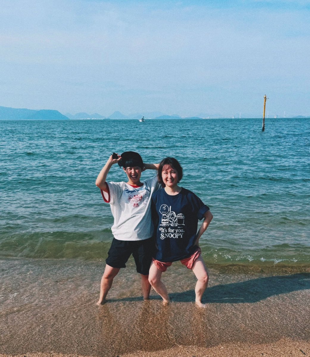 karukicks's tweet photo. かるきっくす夏合宿2026🏄🍃
今年も、海の見える町にて。

新曲づくりをみっちり行いました！
3曲爆誕しました。お楽しみに👀✨

最終日に行った海！おすそわけ！ https://t.co/evQtUP3Xss
