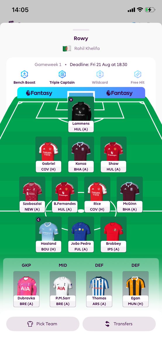 KheRahil's tweet photo. @Houssam_FPL لو فيه خيار بين ماكجين و غروس من الاولى في التشكيلة؟ https://t.co/zy4k7fHoMb