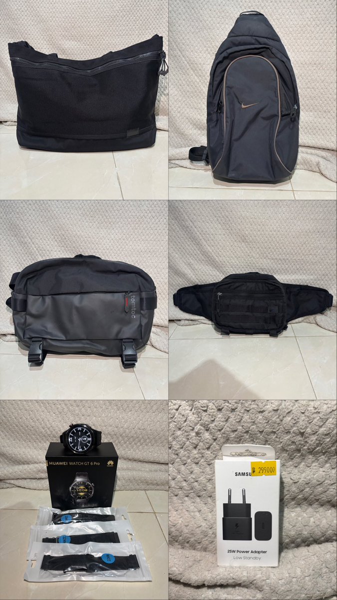 ongekshy's tweet photo. WTS PRELOVED
Preloved sepatu, tas, jam tangan yang udah jarang dipakai. Kondisi masih sangat bagus✨

Ada huawei watch gt-6 pro, tas porter yoshida, on cloud monster 2, nike air jordan 1, nike x sacai dll
📍Jaksel

Bisa cod atau e-com! https://t.co/89fiisQbZa