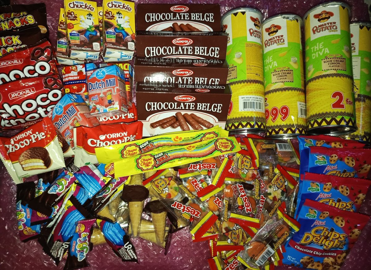 beanbeannie25's tweet photo. #BeanSnacksGA
PH 🇵🇭

2 winners (via random scroll)

✨RT &amp; LIKE
✨followers only
✨winner must be willing to shoulder sf

ends August 12, 6pm.

p.s. pics for reference only (snacks may change depending on availability) https://t.co/FhtFMhEoH4