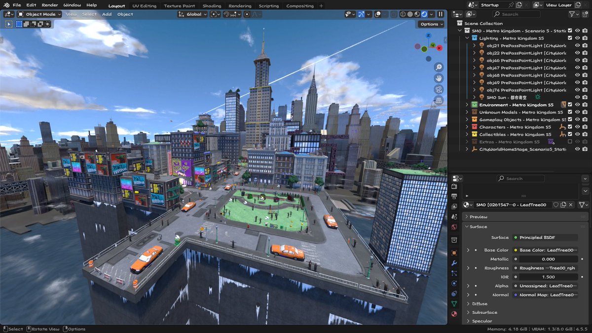 djfox11_'s tweet photo. Got lighting from the game working in my Kingdom Importer!

#supermarioodyssey #blender https://t.co/jqY0USBhBX