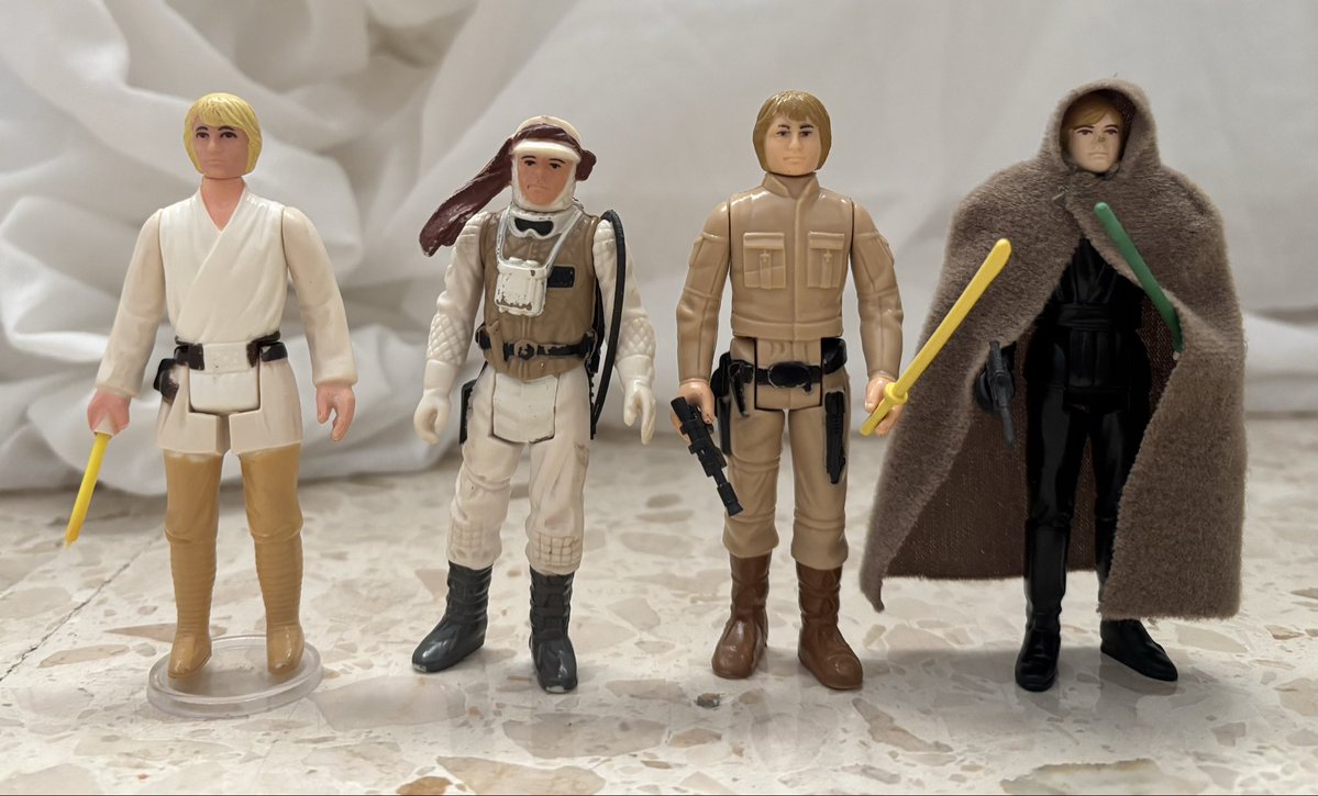 LliterasJose's tweet photo. Luke Skywalker, Leia Organa and Han Solo by #Kenner  #starwars #vintage https://t.co/ANuvhg09Mg