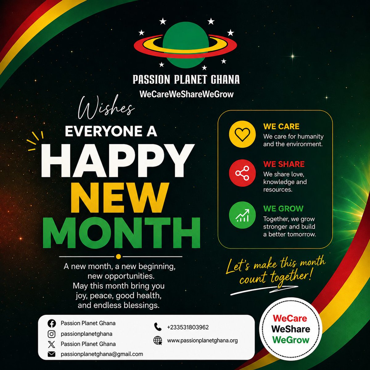 GhanaPassion's tweet photo. Happy New Month from PassionPlanetGhana to everyone, May August be good to all of is especially, $ICP ecosystem.

#NewMonth #ICP https://t.co/WhsrvRBQ6I