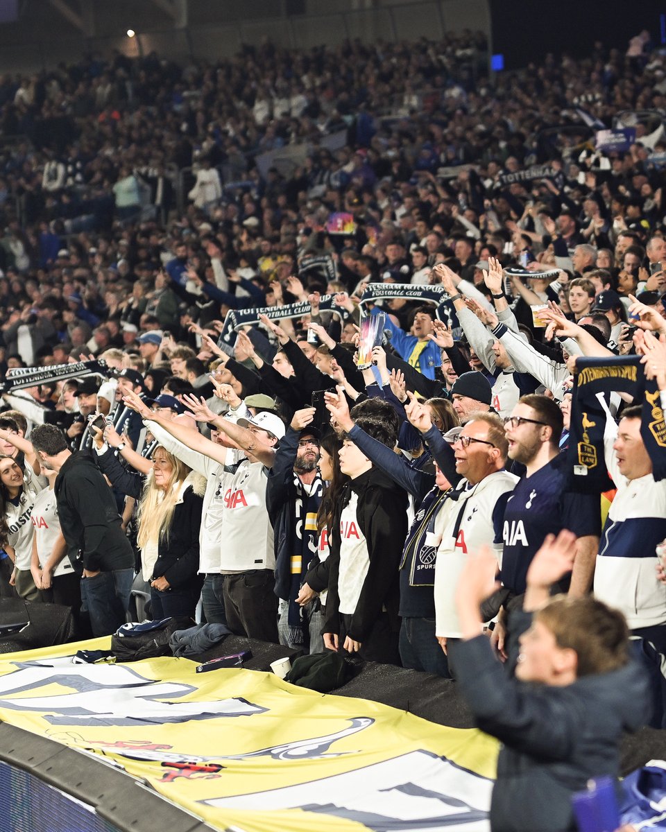 SpursOfficial's tweet photo. 80,363 in attendance in Sydney 🔥

Incredible support 🫶 https://t.co/wMqRgzDZ46