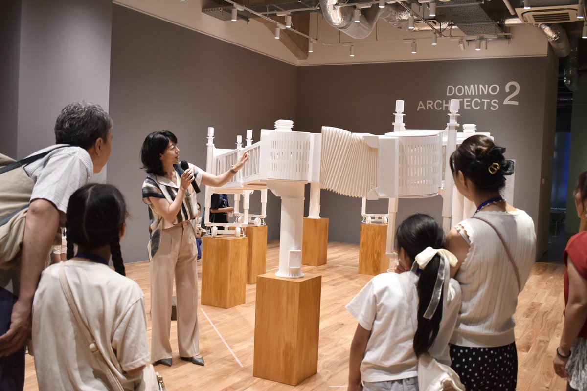 what_terrada's tweet photo. 【ガイドツアー開催🚩】
本日は、小学生向けのキッズガイドツアーと建築倉庫ツアーを開催いたしました!
多くの方にご参加いただきまして誠にありがとうございました✨✨
#WHATMUSEUM #波板と珊瑚礁 #建築倉庫 https://t.co/R2AARjxqRk