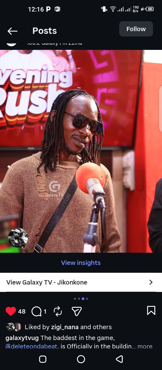 deleteondabeat's tweet photo. Surely was amazing having us at @GalaxyFMUg  era ffe bwzinyi Bali abalagilwa😀😀. https://t.co/TnoR8uGJIK