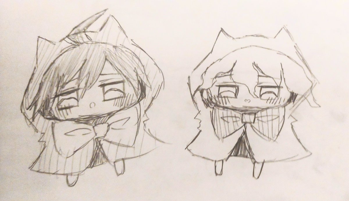 Hanalun8727's tweet photo. #ダンガンロンパ　落書き
召使い描きました🩷🩷🩷🩷
あの………もう今日ぐらいからちょいちょい自分の描いたい放題描かせていただくので暴れますね❣️❣️❣️
可愛く描けた！
召使いがwwwや、やばい♥️
ちなみにアナログです！ https://t.co/ybHm2u5Du4
