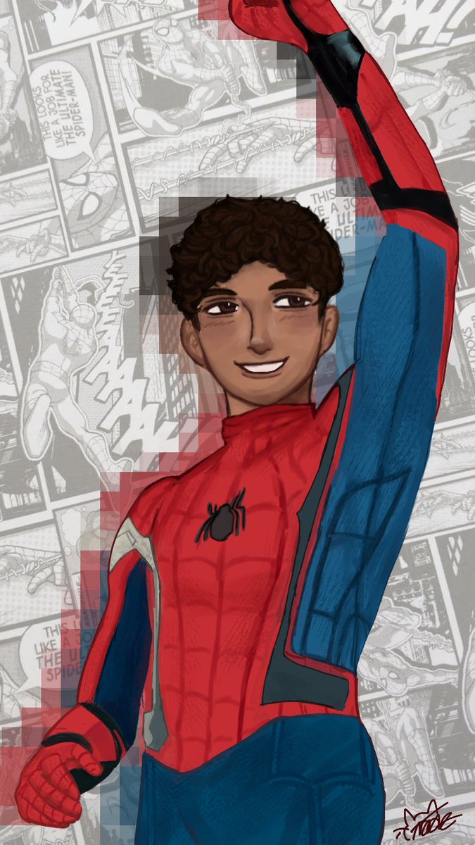 addieessence's tweet photo. spider-man’s real name is jaafar jackson!!

what the fu—🚌🚌

#jaafarjackson #spiderman https://t.co/m5CJK5N1Ql