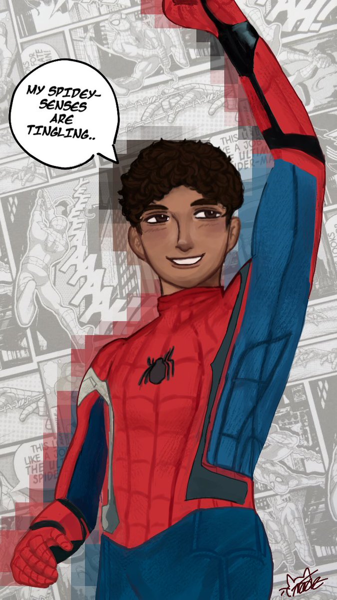 addieessence's tweet photo. spider-man’s real name is jaafar jackson!!

what the fu—🚌🚌

#jaafarjackson #spiderman https://t.co/m5CJK5N1Ql