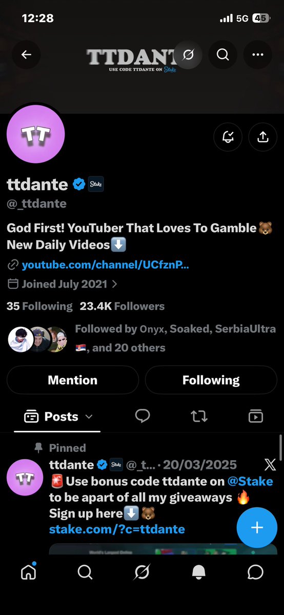 RAYV4ERISE's tweet photo. @_ttdante @igor2332lev1 @Stake Happy new month @_ttdante 
Just subscribed to your YouTube channel 
Trying my luck 

Stake🆔Rayv4e https://t.co/hxLOObIGx8