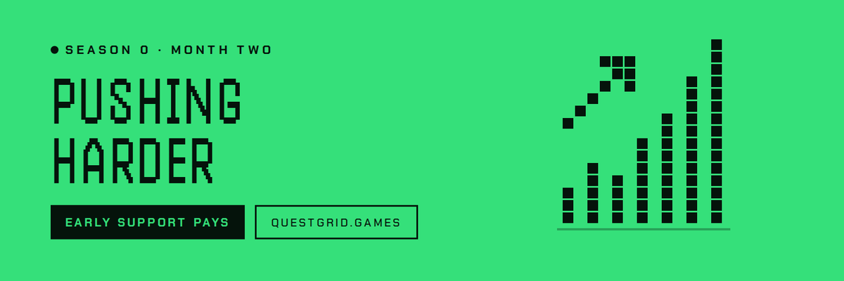 playquestgrid's tweet photo. 🎮 August is live.

More games, more competition, more reasons to hold your spot on the board.

To everyone grinding testnet with no token in sight: you're the reason Season 0 has a reward layer at all. Early trust doesn't get forgotten here 🏆

Climb 📈 : https://t.co/uNehpExbc9 https://t.co/brtp8Zrs6I