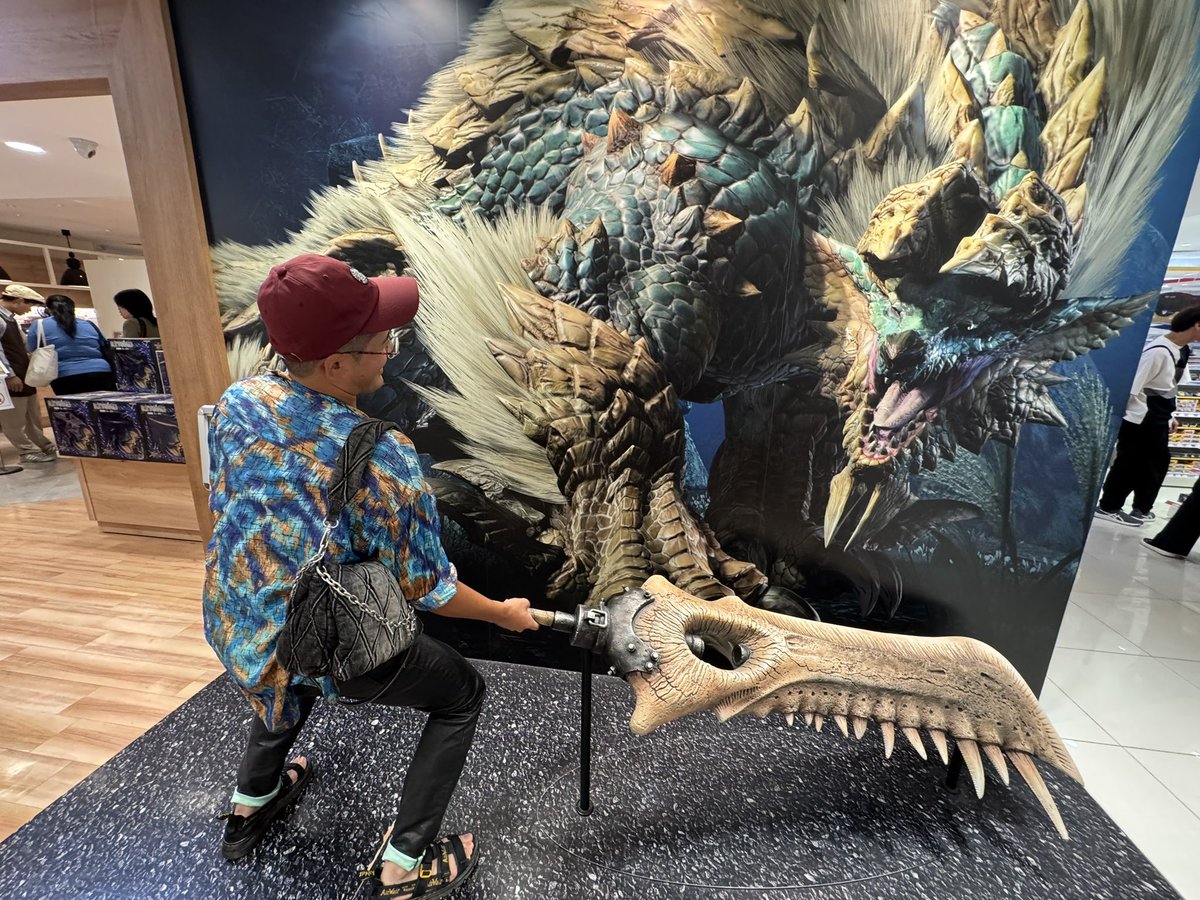 hurumin_MHW's tweet photo. ジンオウガ挑んできたわ。
リュウノアギトで https://t.co/1y6OZEb3Ne