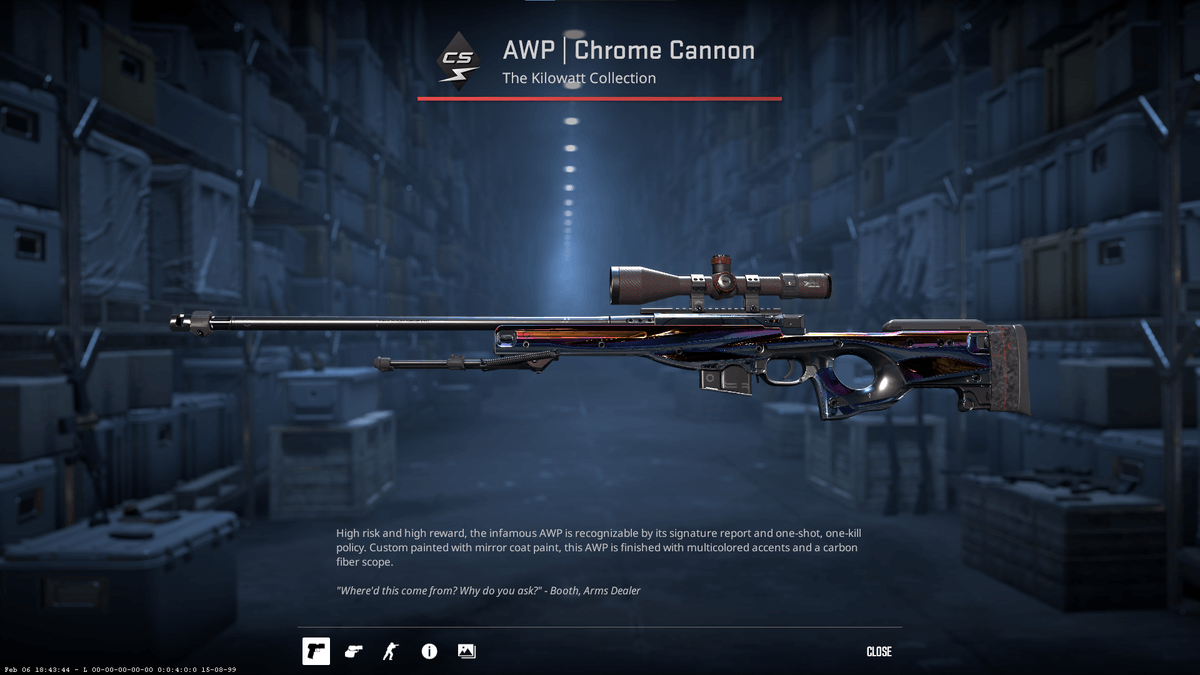 _kennyP's tweet photo. 🎁AWP | Chrome Cannon ($30)🎁

🔁Retweet &amp; Like
❤️Follow me &amp; @csgo_office 
🚻Tag a friend

Picking winner in 7 days!⏰ https://t.co/fDVT7zPuNI