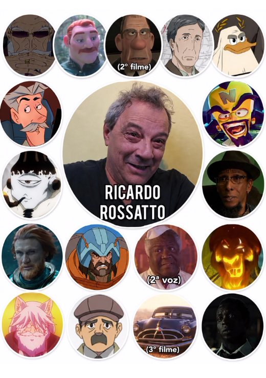 Ossacanasdub's tweet photo. Dublador Ricardo Rossato e seus trabalhos mais recentes https://t.co/MmWtZTXkcj