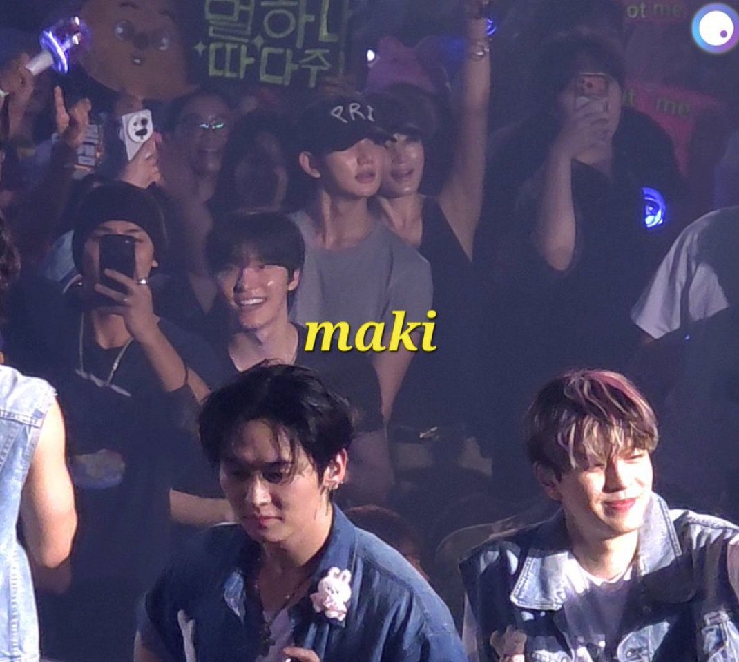 channieluuvr's tweet photo. mingyu taking dino on a concert date for national girlfriend day.. how romantic🥰 https://t.co/yv2iw2nDUt