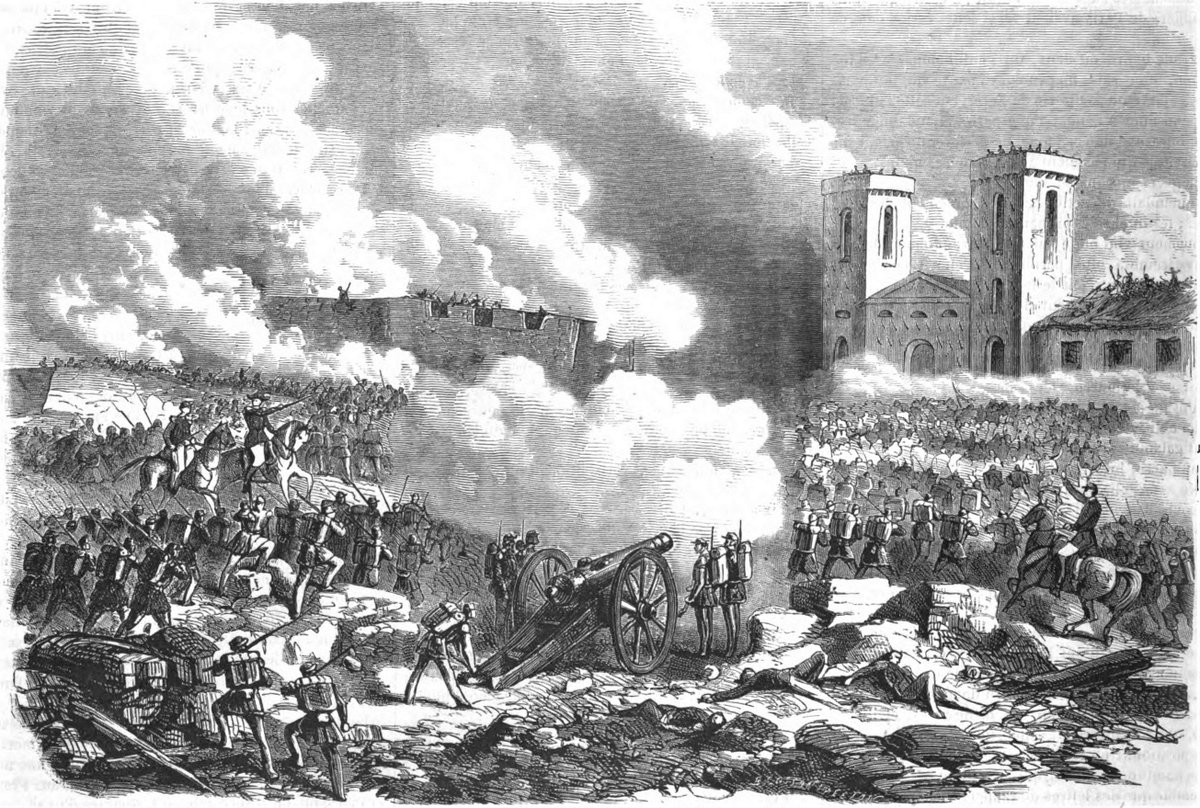 gaunadiego2001's tweet photo. El bombardeo y destrucción de la ciudad uruguaya de Paysandú por parte del Imperio del Brasil desde el 3 de diciembre de 1864 hasta el 2 de enero de 1865 este cruento episodio militar formó parte de la Invasión Brasileña de 1864, un conflicto que desestabilizó la región. https://t.co/y9x2Z22hTV