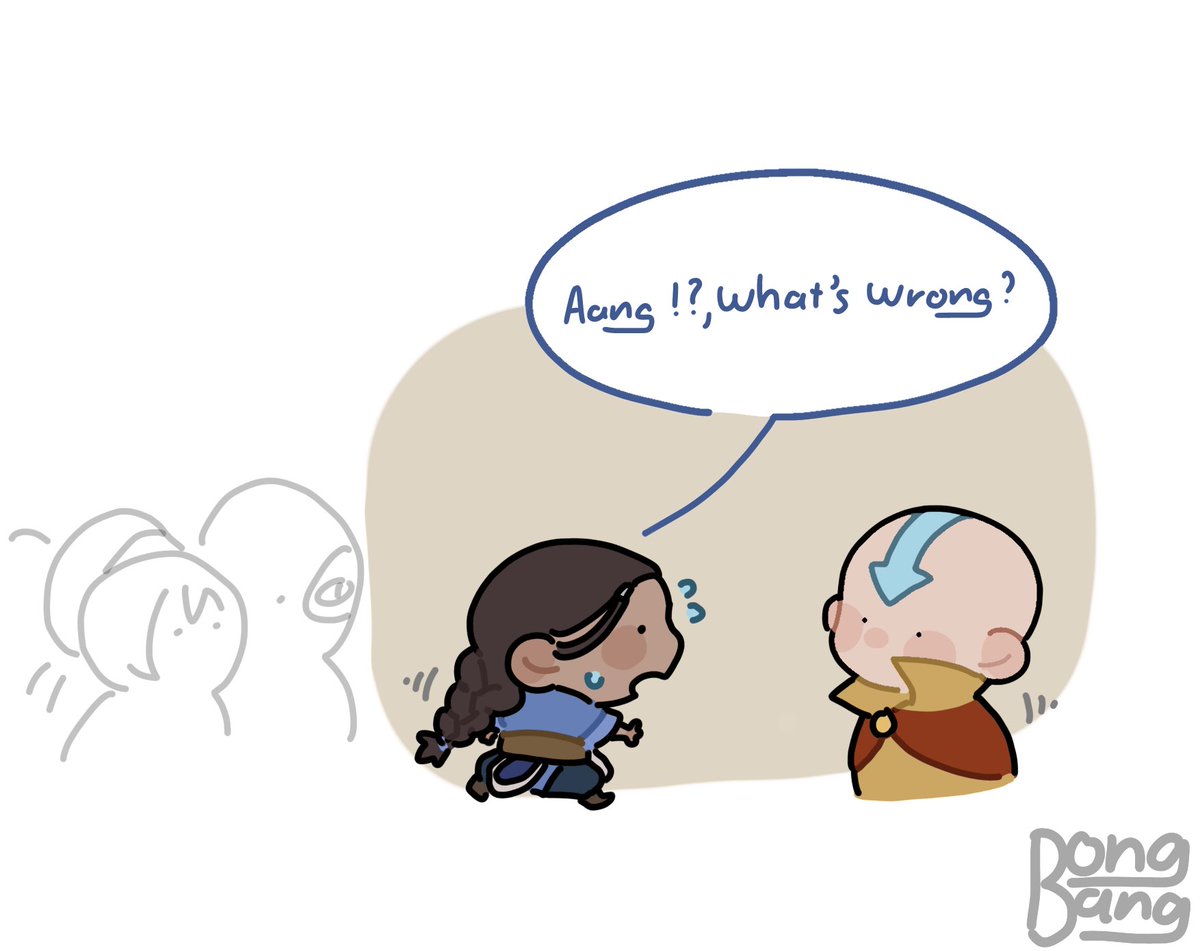 thebong1301's tweet photo. ( 1/2 )Silly 😛 #kataang #atla #Katara #Aang https://t.co/4BTmSxdgEj