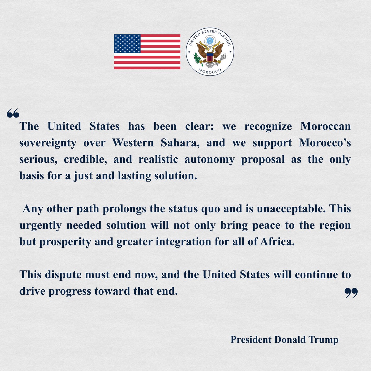 U.S. Embassy Morocco tweet media