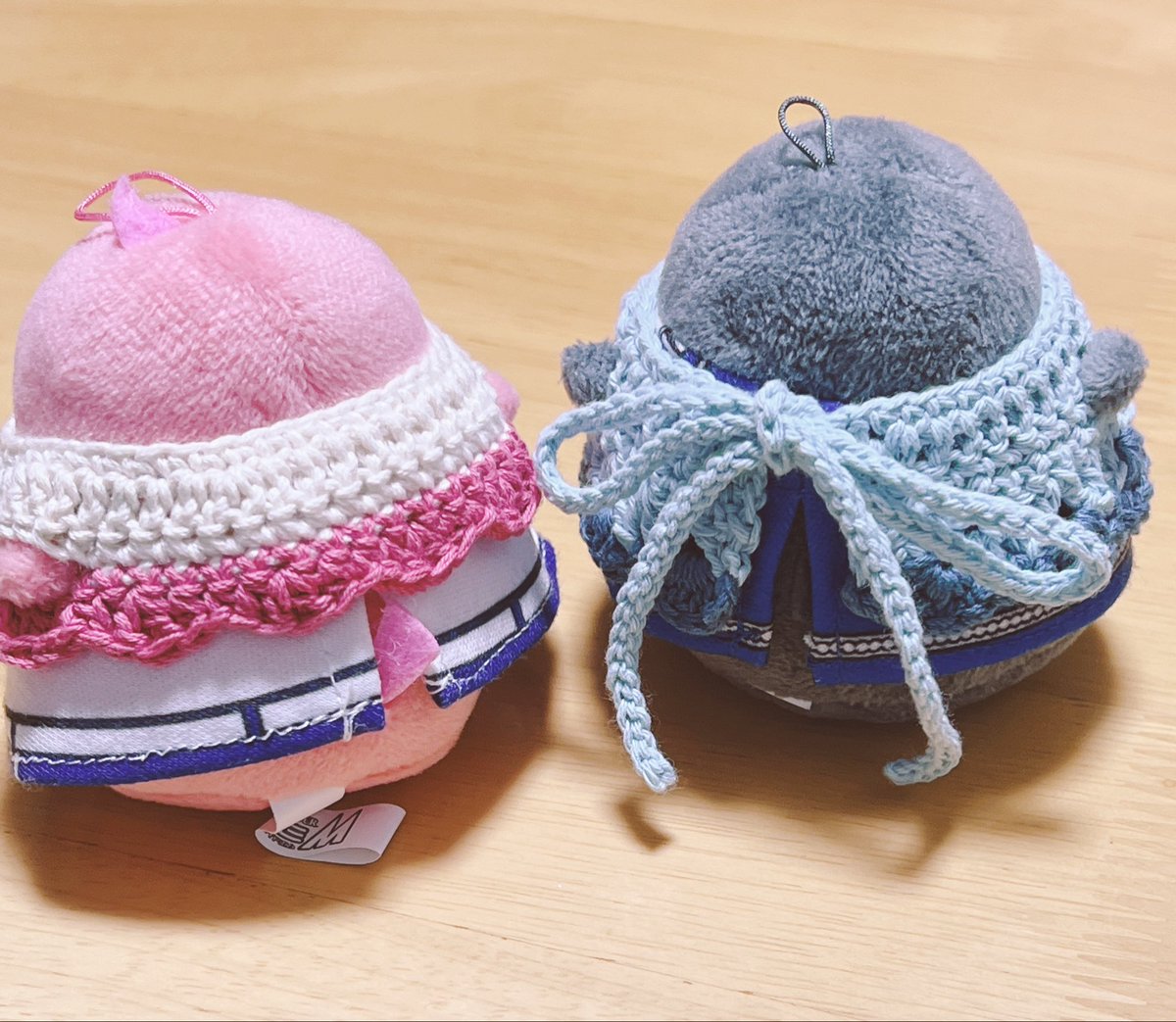 _yuu_08_'s tweet photo. この前の気に入らなくて作り直した😌
���の毛糸足りなくてﾀﾞｲｺﾞﾁｭﾝの白部分短くなっちゃった…🫠 https://t.co/39MArVGHvg