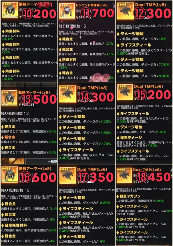rei_0888's tweet photo. 在庫表です！
拡散からジュース代！
値下げ交渉🙆‍♀️
#ペニンシュラ https://t.co/rh3p3C3gh3