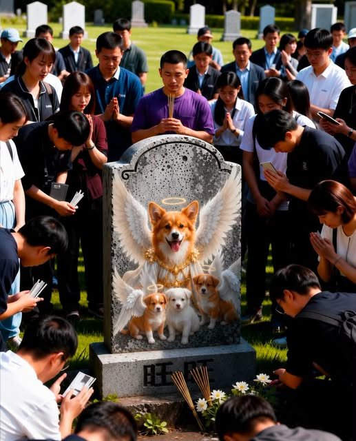 MaleficentLady's tweet photo. "The greatest kindness Wang Wang ever received was the sound of the world mourning her after she left us." 

WangWang, your departure will not be forgotten. May this regret transform into light, awakening more people to respect and cherish life."

#justiceforwangwang  #wangwang  #wantwant #旺旺  #Jieyang  #BoycottJieyang #boycottchina