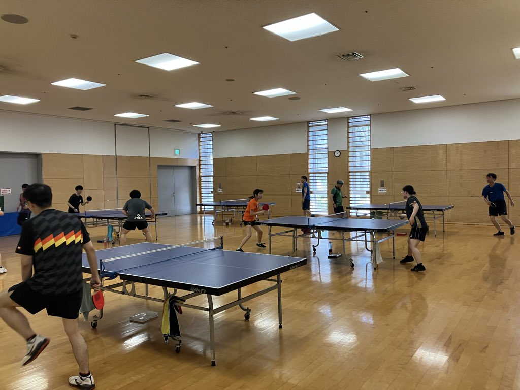 omusubi_ttc's tweet photo. 【おむすび練習会】
以下にて練習会を開催します！
ご興味ある方、参加希望の方はDMにて連絡ください！

・日時→8/29（土）9:00〜13:00
・場所→サイデン化学アリーナ多目的室D
・募集人数→8名
・内容→課題練習後、申込試合。適宜休憩有り
・参加費→500円

ご参加お待ちしております🍙

#卓球 https://t.co/6Oa78Mrr6F