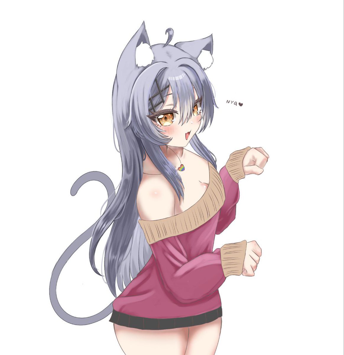 murr_rzz's tweet photo. #art #digitalart #anime #cat #commissonopen https://t.co/sB6HzhY6Ie