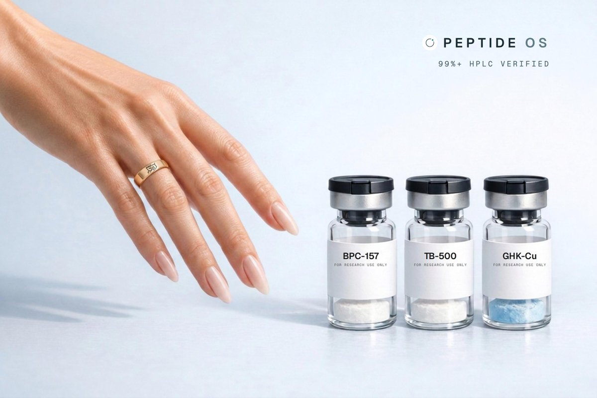peptideoslabs's tweet photo. We got tired of not knowing what's in the vial.

Independent testing routinely finds heavy metals, endotoxins, and molecules that aren't even what's on the label. Often already breaking down before they arrive.

So we built the thing we wanted to exist. Every batch independently tested, HPLC verified, every certificate published in full.

Clean product is just the floor. We're a research group chasing healthspan, and we publish what we find. 

PEPTIDE OS is live → https://t.co/us3BeGyTPP