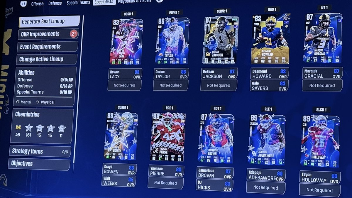 coreydpugh6's tweet photo. Squad Update 🚨 🚨 🚨 🚨 🚨 
Had to switch it up was 
50 Michigan 65 Cornerstone 
Now I’m 48 Michigan an Phenoms 
@MillzTHaNaMe @OneGreatUser @BoogzTuff @TapXMikey @GoatedMillz @ThatBoulChris_ @CleffTheGod https://t.co/oKRAbUMQ2H