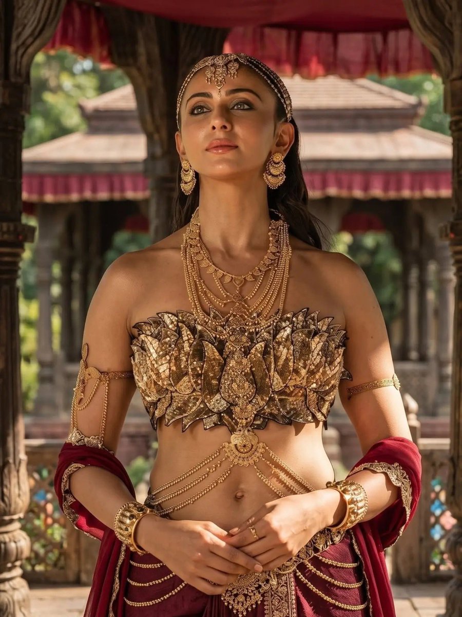 RakulLover's tweet photo. Rakul Preet Singh's glimpse as Shurpanakha in Ramayana: Part 1 is one of those moments. Every frame hints at the intensity, mystery, and complexity of a character whose journey is set to shape the epic in unforgettable ways.

A first look that's impossible to ignore https://t.co/3DcabPmdg5