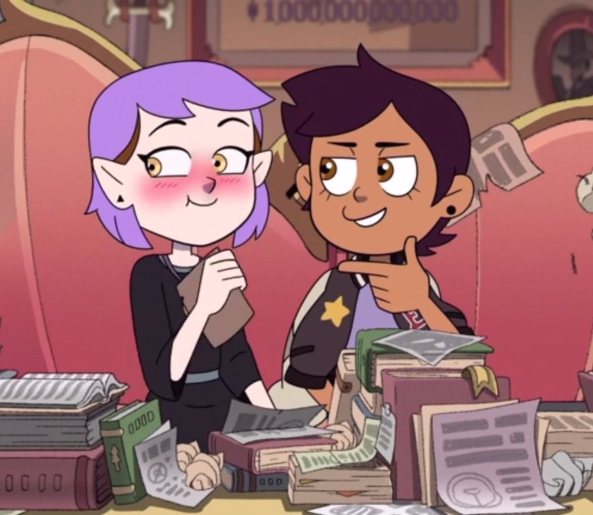 Kartbro48's tweet photo. Lumity being canon on the day before International Girlfriend Day https://t.co/5RsXdXP2RJ