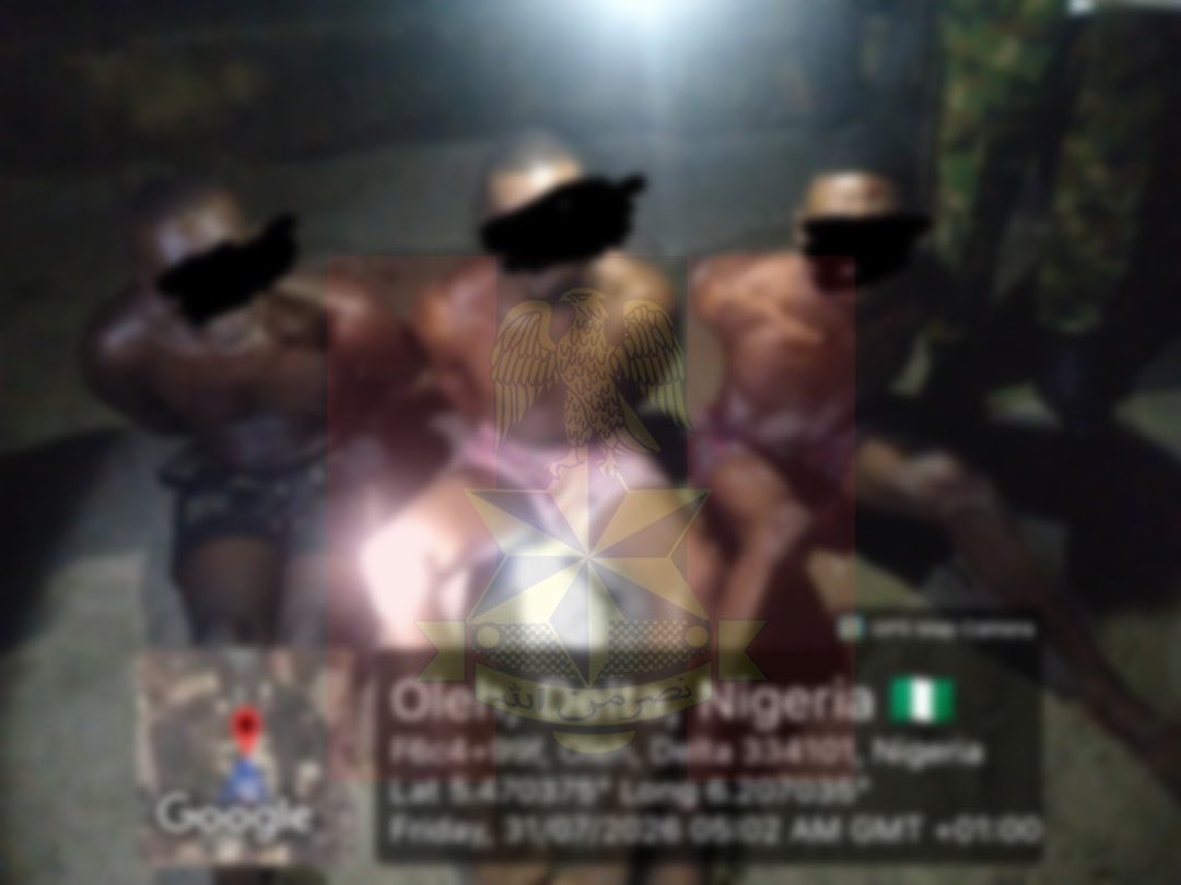 HQNigerianArmy's tweet photo. TROOPS OF OPERATION UDOKA DISMANTLE CRIMINAL SYNDICATE, RECOVER STOLEN WEAPONS

Troops of 34 Artillery Brigade, operating under Operation UDOKA through the ongoing Operation EASTERN SANITY II, have recorded a significant operational success with the arrest of key members of a notorious criminal syndicate responsible for the ambush of troops on 4 May 2026. Unfortunately, the ambush claimed the life of one soldier and left another wounded.

Following the attack, troops launched a series of intelligence-led raids aimed at apprehending the perpetrators and recovering weapons stolen during the incident. These sustained operations resulted in the arrest of the suspects.  

Acting on actionable intelligence, in the early hours of 31 July 2026, troops in collaboration with 181 Battalion operating under 63 Brigade, Nigerian Army, conducted a coordinated raid at Opaebe and Oleh in Delta State, which led to the arrest of the suspects popularly known as Chiboy, Marathon, and Onowu, who had fled to Oleh in Delta State after the dastardly ambush on troops.  

Subsequently, the suspects guided troops to their hideouts at Aggah Plantation, Ekpeaggah, Rivers State, and Umudike Plantation, where the stolen weapons and other arms used in committing their nefarious acts were concealed.  

During the operation, troops recovered the stolen service weapons comprising one AK-47 rifle with two magazines and one FN rifle with two magazines. Additionally, troops recovered three more AK-47 rifles with nine magazines, pistols with their magazines, 194 rounds of 7.62mm Special ammunition, and 45 rounds of 7.62mm NATO ammunition. Military clothing and protective gear, including camouflage shirts, trousers, jungle hats, and a fragment protection jacket, were also recovered. Other items included one empty first aid box and five mobile phones believed to be linked to the syndicate’s criminal activities.  

The suspects are currently in custody for further investigation and will face prosecution in accordance with the law.  

The Headquarters Joint Task Force South-East, Operation UDOKA, commends the professionalism, resilience, and inter-agency cooperation demonstrated by the troops throughout the operation. This success underscores the commitment of the Nigerian Armed Forces and other security agencies to safeguarding lives and dismantling criminal networks in order to sustain the peace-building processes ongoing across the region.  

OLABISI OLALEKAN AYENI  
Lieutenant Colonel  
Acting Deputy Director Army Public Relations  
82 Division Nigerian Army  
1 August 2026