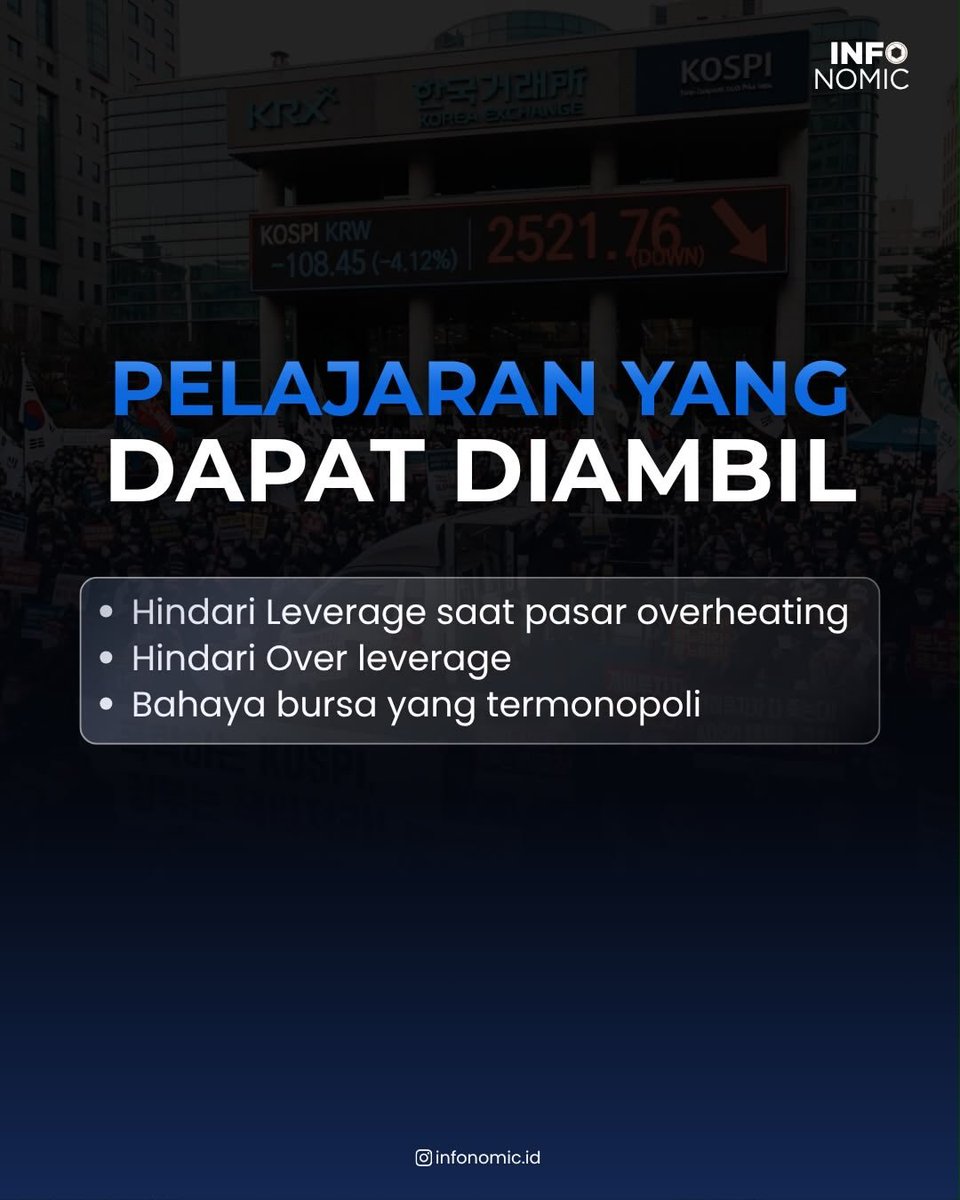 Infonomic_id's tweet photo. Ratusan trader Korea turun ke jalan buntut kena likuidasi massal! Kerugian fantastis akibat volatilitas ekstrem bikin para spekulan murka dan tuntut transparansi pasar. https://t.co/lweSFGAMZr