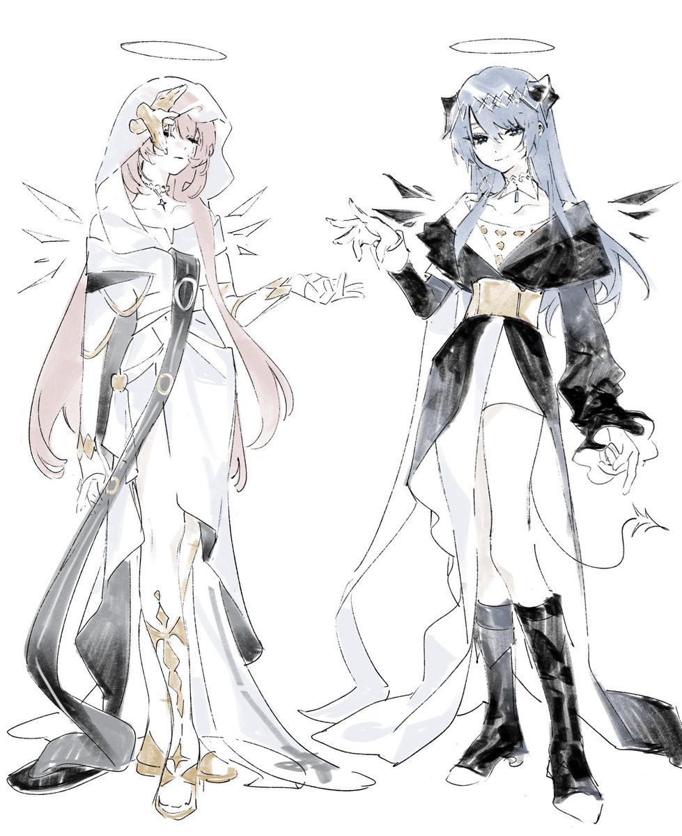 Maymeriko's tweet photo. 白魔女黑魔女 https://t.co/ljHkS8tzha