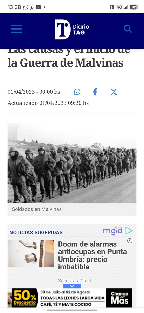 lorenguti1's tweet photo. @La_Santia_ Eran Argentinos, murieron a miles, dejad de reirse de las degracias ajenas. Ya has dejado claro de que ralea eres https://t.co/Sx0EszdVBx