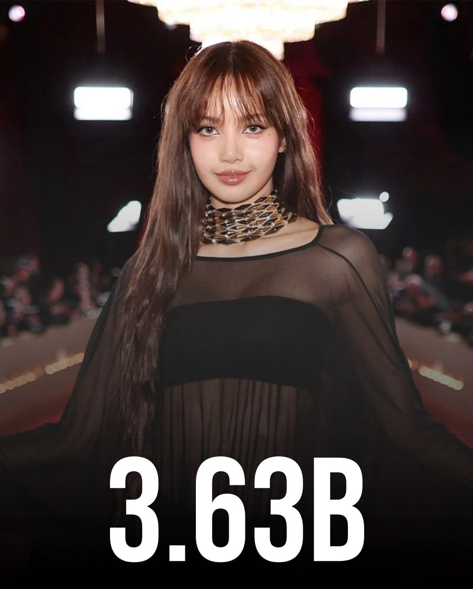 ThePopWise's tweet photo. 🏆 Most Streamed Female K-Pop Soloists on Spotify (Solo Credits):

1 LISA — 3.63B
2 JENNIE — 3.49B
3 ROSÉ — 2.64B
4 IU — 2.19B 
5 TAEYEON — 1.61B
6 JISOO — 1.17B
7 LEEHI — 1.02B
8 SOMI — 920M
9 HWASA — 858M
10 SUNMI — 804M https://t.co/r4tnm3X10z