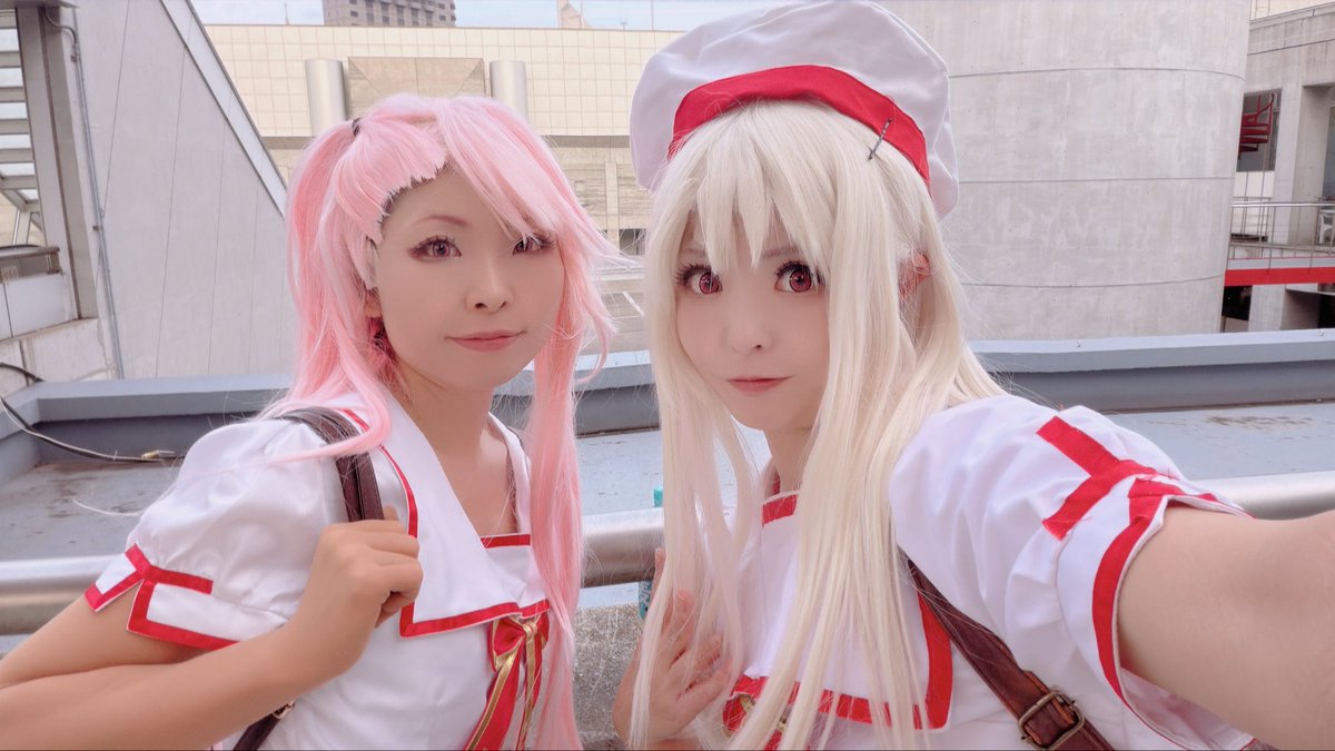 shincaroa7_aa's tweet photo. アフターでーす！
今日はFGOフェスにてイリヤでクロエと一緒に遊んでました〜✨✨ https://t.co/dgI6lwG96L