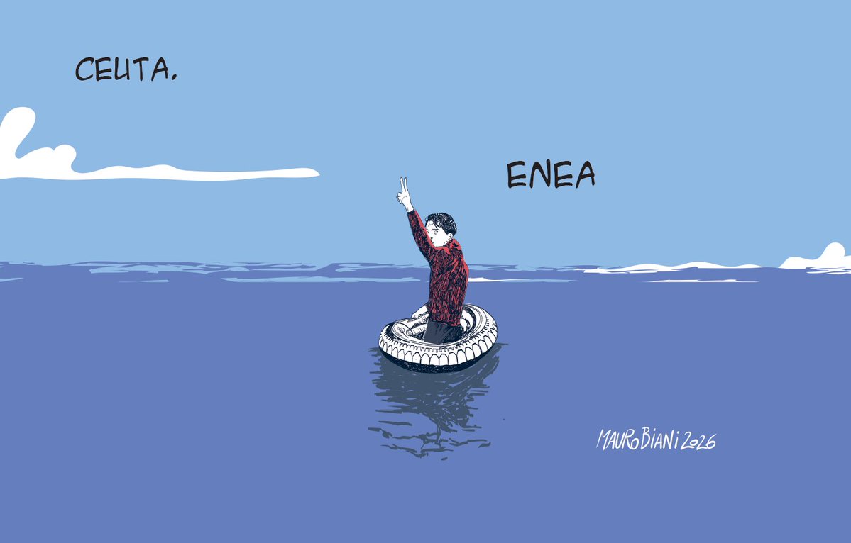 maurobiani's tweet photo. #Ceuta #Africa #Spagna #Europa #cialtroni #destra #schengen #persone #migranti 
Lo sguardo di Enea.
Oggi per @repubblica https://t.co/mSFGbGgg44