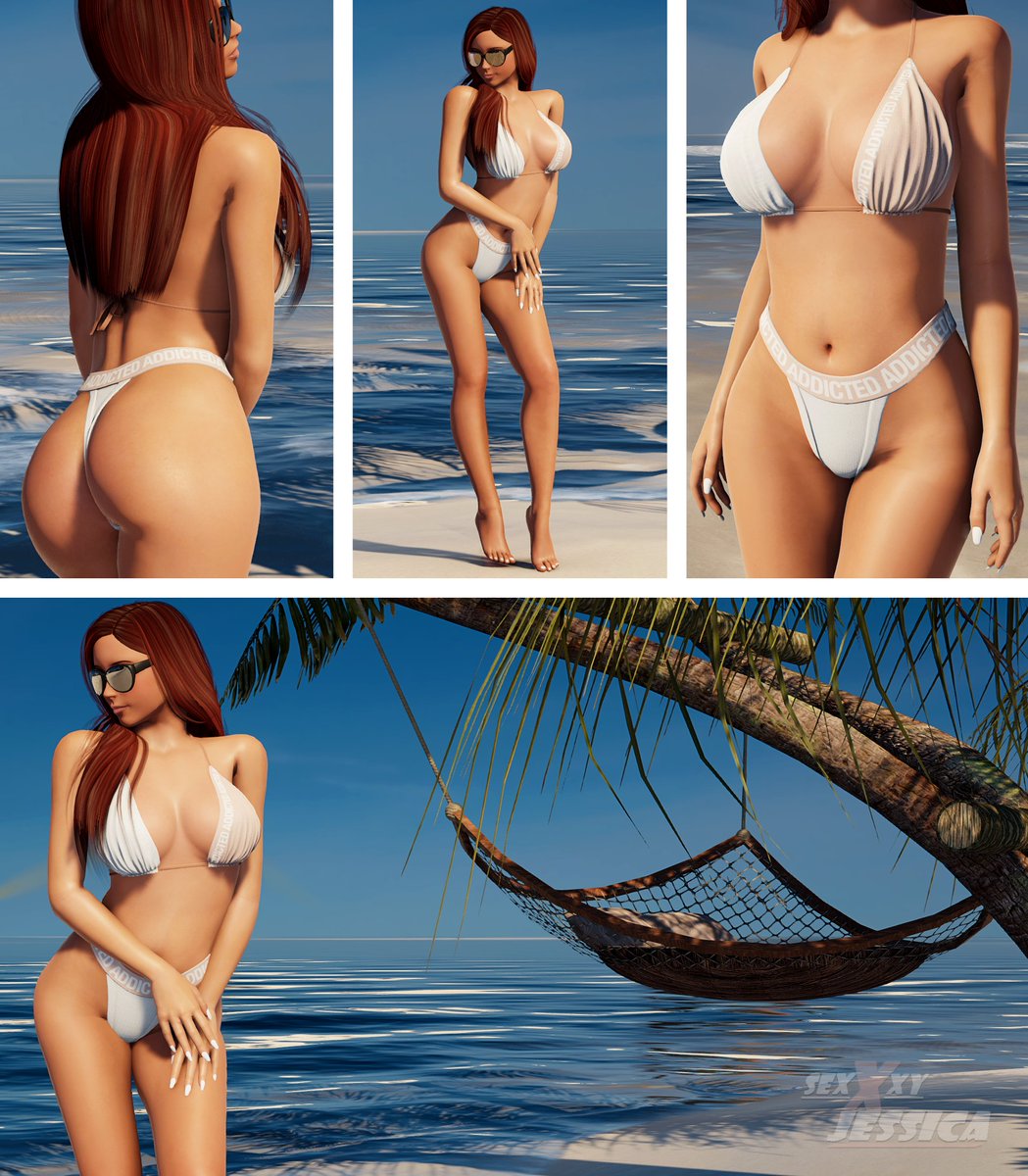 SexxxyJessica3D's tweet photo. I'm ADDICTED...

Modelling my newest gorgeously sexy set of ADDICTED beachwear by 𝓢𝓽𝔂𝓵𝔂𝓷♥️ from my ever stunning & talented friend @3dxHarlyn! 👙

It's certainly a hot girl summer with ADDICTED by 𝓢𝓽𝔂𝓵𝔂𝓷♥️

#3dxchat #3dx #3d #sexxxyjessica #mnfclub #imvu #secondlife #bikini #AddictedByStylyn #Beachwear #sexy #redhead #legs #cleavage #ass #booty #bum