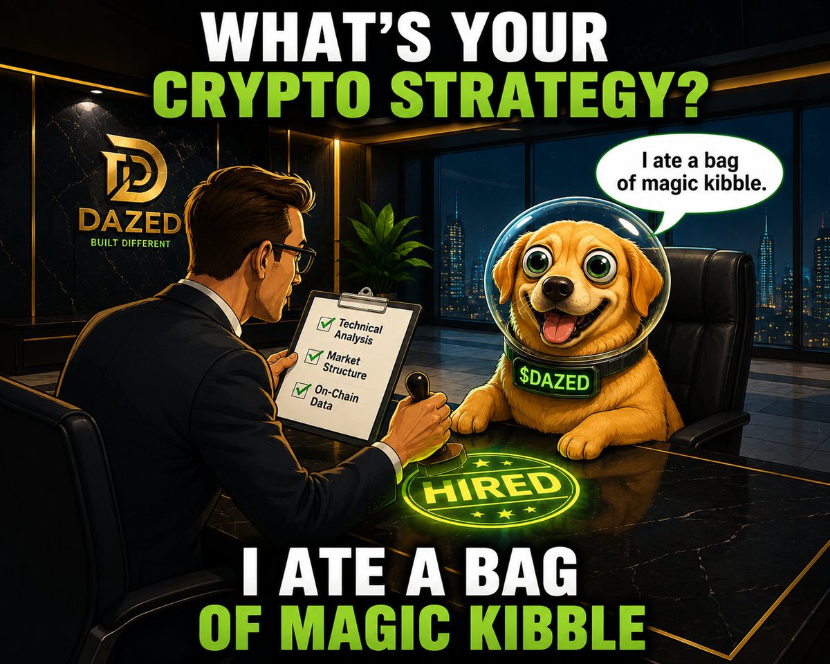 Imacreativemind's tweet photo. Built different. DAZED different.
@DAZEDMemecoin https://t.co/AKnjsNwwu7