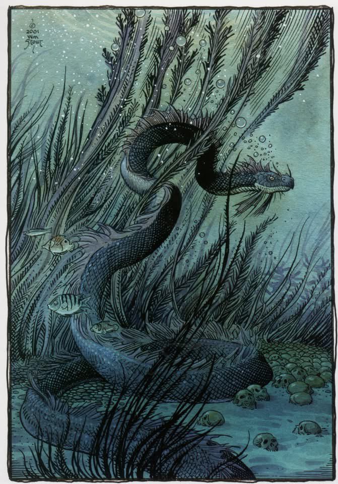 BluebellRaven's tweet photo. William Stout’s Dragons ✨🐉✨ https://t.co/oiGhBQU9Yz