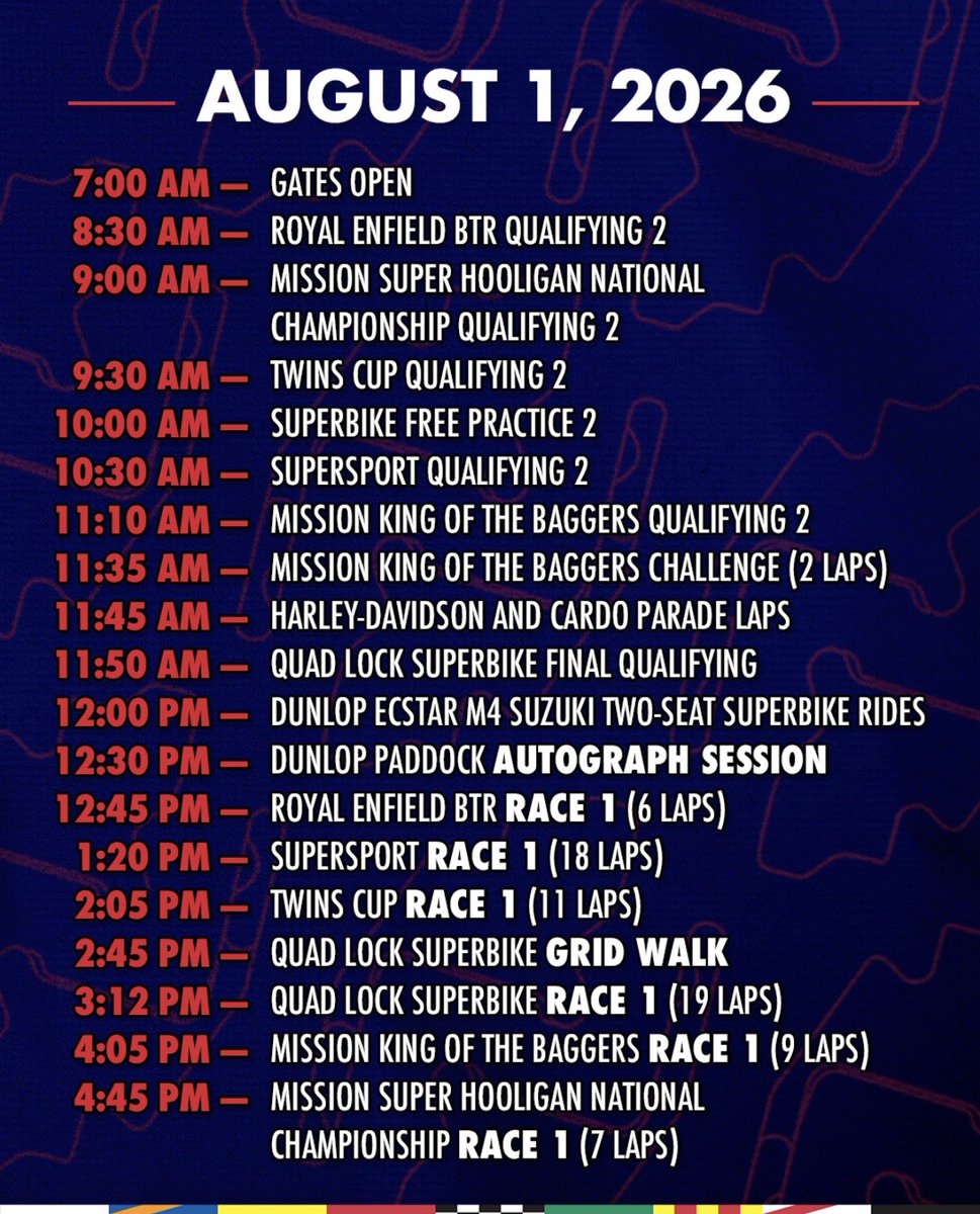 Mid_Ohio's tweet photo. We’re set for an action packed day ✌️ of Permco MotoAmerica Superbikes at Mid-Ohio!

Get your tickets at https://t.co/CFnPtHDE01 https://t.co/uzOgWoUXp6