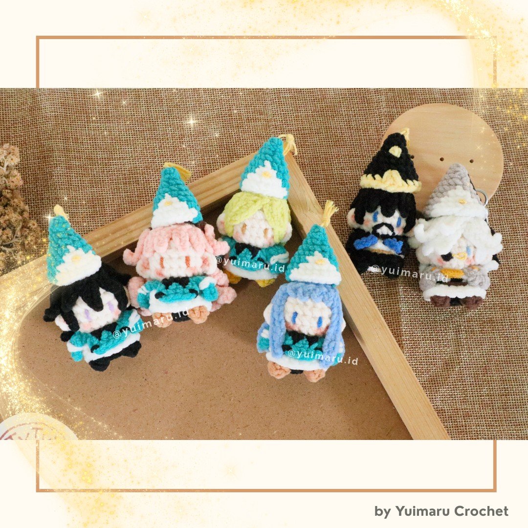 hannnyeong_'s tweet photo. ✨Open Pre-Order for WHA Crochet Keychain✨

Estimated Production Time: 2-4 weeks

🌎 International Order: https://t.co/1xwKexh7TI
or https://t.co/UVurNHUMeP

🇮🇩 Local (IDN):  https://t.co/OBKyxIk9GD (20.00 WIB)

#WitchHatAtelier
#とんがり帽子のアトリエ https://t.co/4TIpzAbBeb