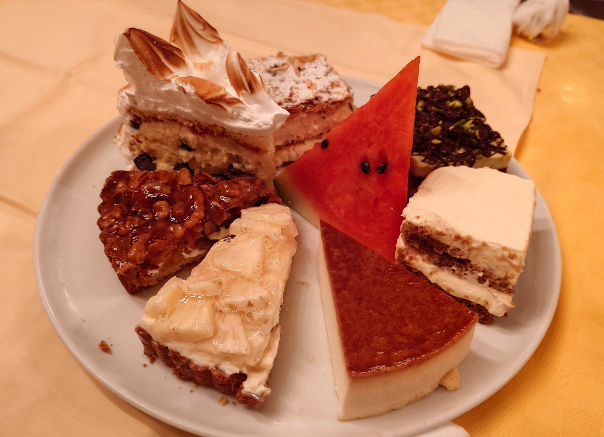 ドルチェ!! 7種類のケーキ好きなのが複数選べる🤗